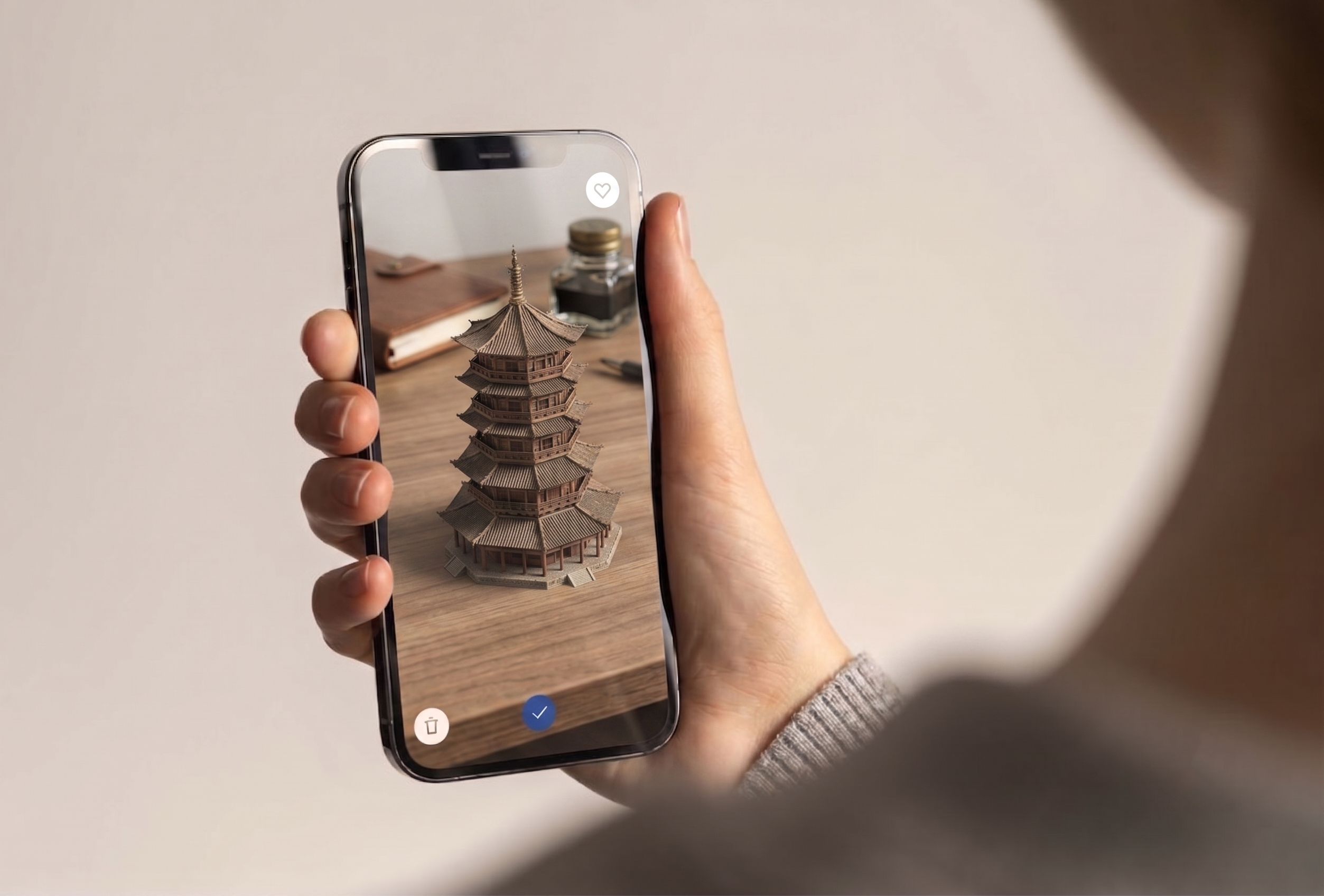 古建工坊 AR 实体预览